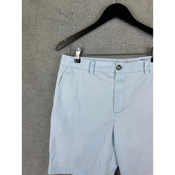 Vineyard Vines Shorts Mens 33 x 11 Sky Blue Performance Stretch Golf Chino Short - Picture 4 of 12